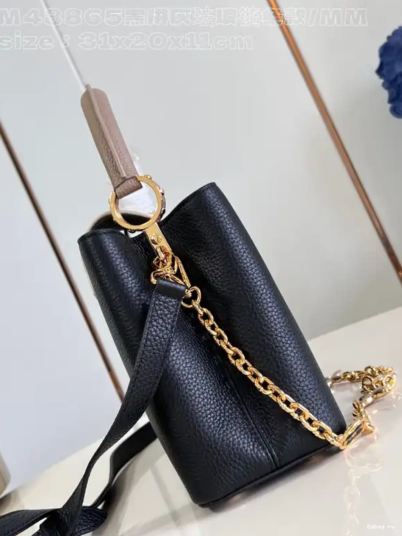 VUITTON LOUIS CAPUCINES BB-31.5*20*11CM 0509